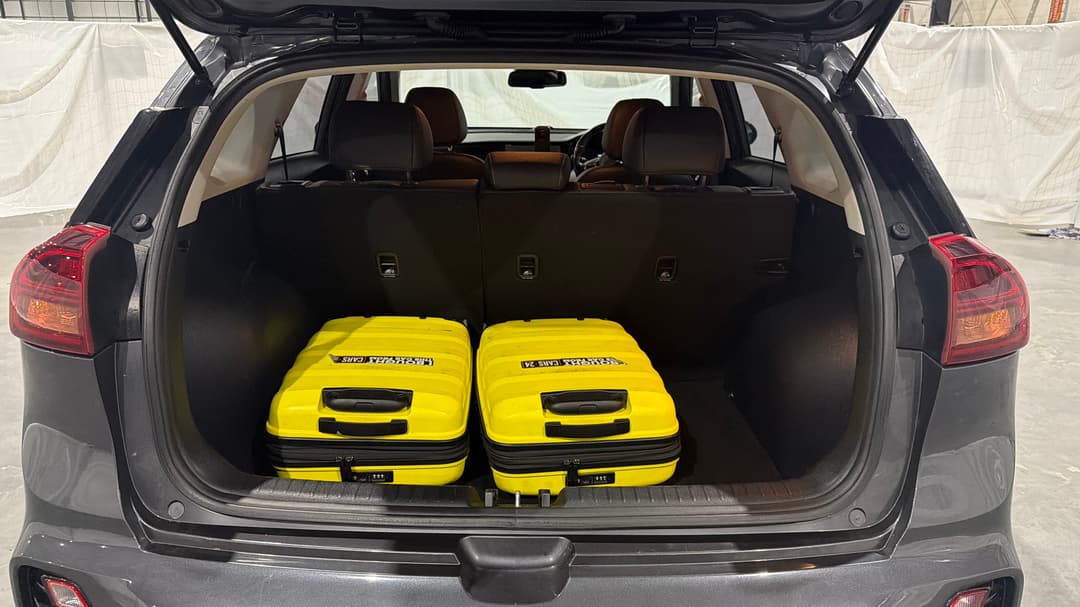 2021 Kia Niro Hev Sport (hybrid), Automatic, 109028 km, Boot Inside View with Luggage