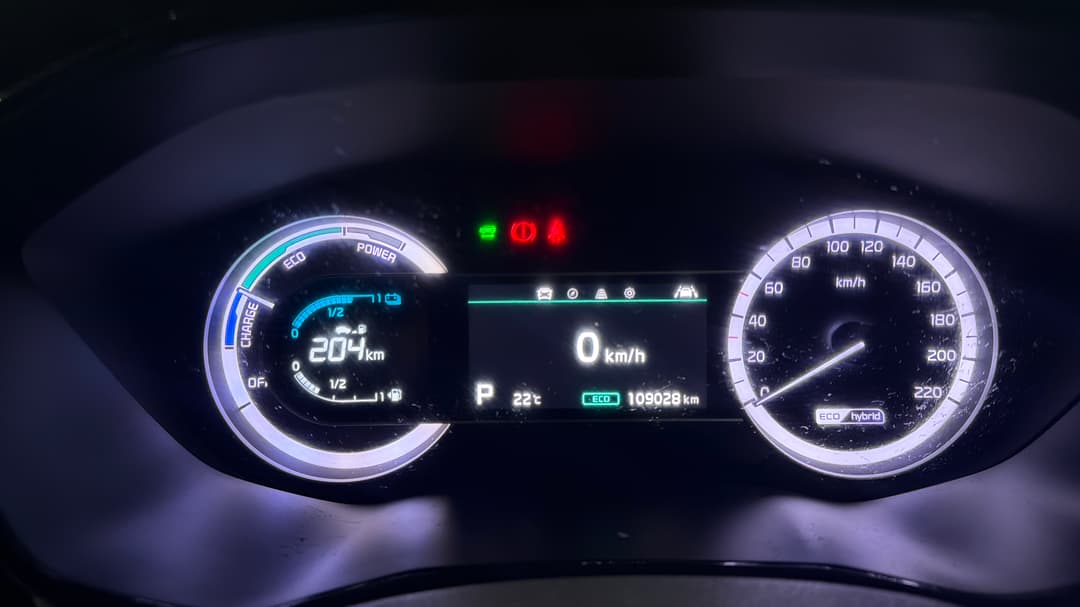 2021 Kia Niro Hev Sport (hybrid), Automatic, 109028 km, Odometer View