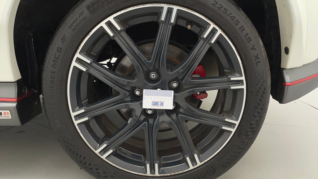 Wheels Rim Rear LHS Gutter Rash