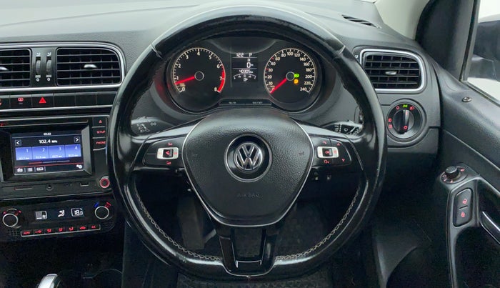 2017 Volkswagen Polo GT TSI 1.2 PETROL AT, Petrol, Automatic, 40,429 km, Steering Wheel Close Up
