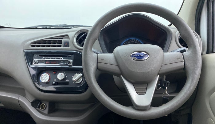 2017 Datsun Redi Go T (O), Petrol, Manual, 53,426 km, Steering Wheel Close Up