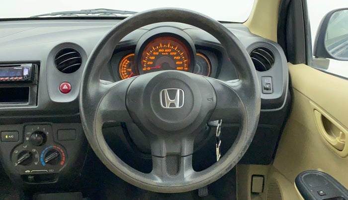 2014 Honda Amaze 1.2L I-VTEC E, Petrol, Manual, 17,202 km, Steering Wheel Close Up