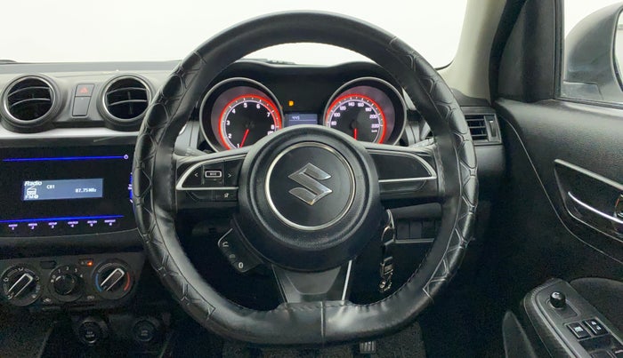 2023 Maruti Swift VXI, Petrol, Manual, 10,050 km, Steering Wheel Close Up