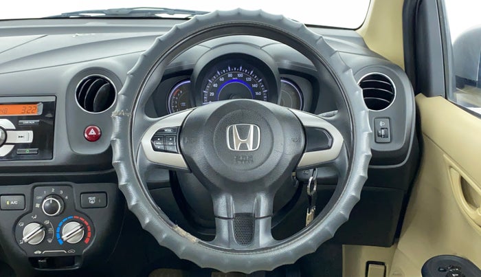 2014 Honda Amaze 1.2 SX MT I VTEC, Petrol, Manual, 17,901 km, Steering Wheel Close Up