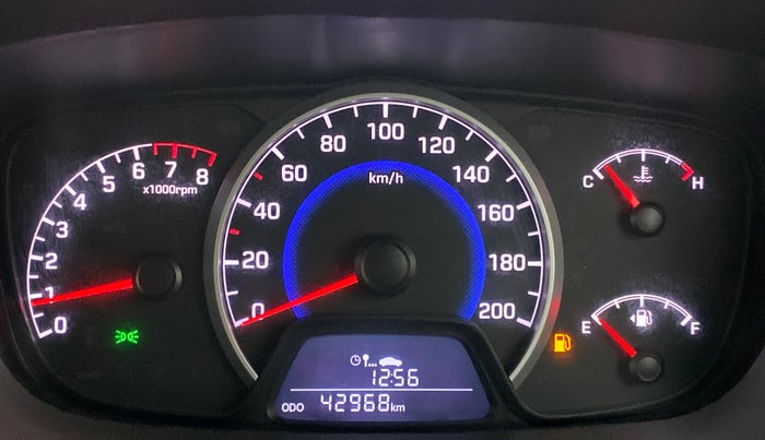 2018 Hyundai Grand i10 SPORTZ 1.2 KAPPA VTVT, Petrol, Manual, 43,312 km, Odometer Image
