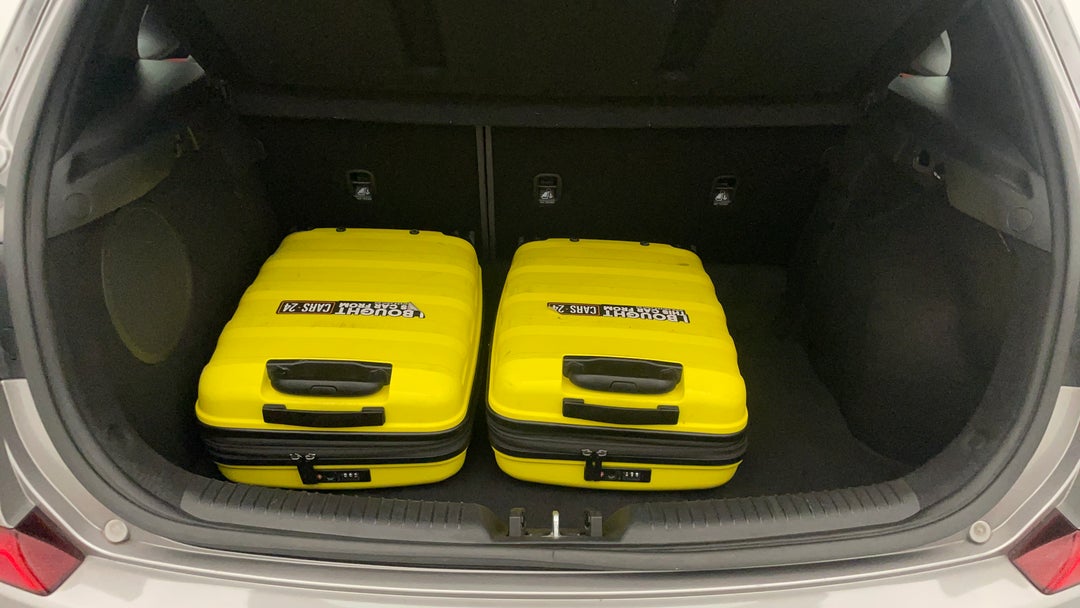 Boot Inside View with Luggage