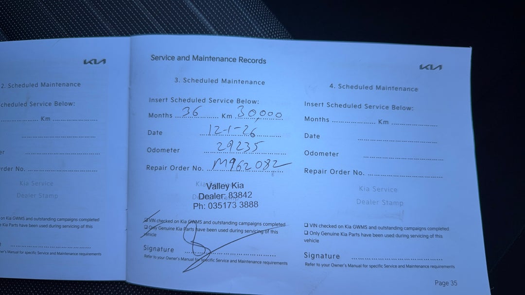 2023 Kia Rio Gt-line, Automatic, 30713 km, Service History