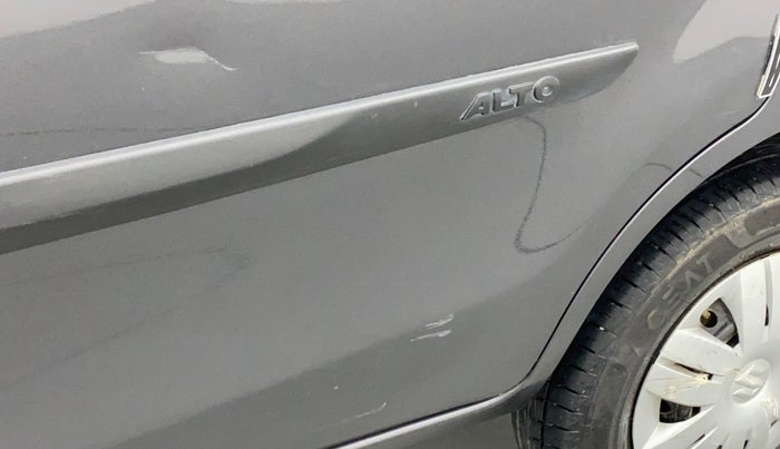 2021 Maruti Alto VXI, Petrol, Manual, 8,664 km, Rear left door - Minor scratches