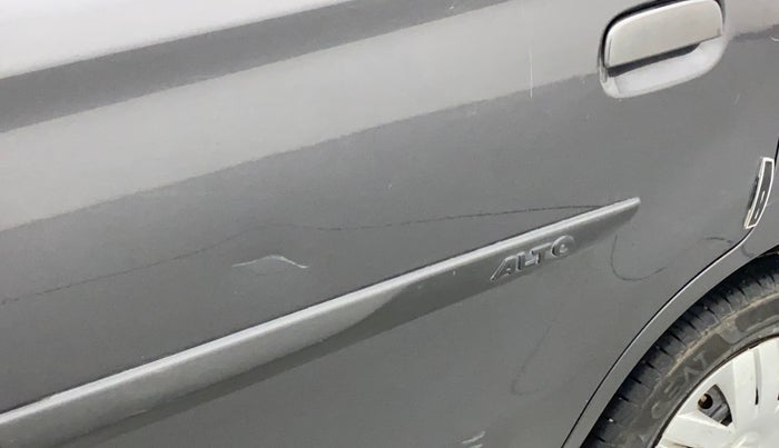 2021 Maruti Alto VXI, Petrol, Manual, 8,664 km, Rear left door - Slightly dented