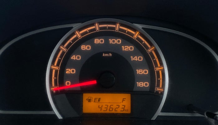 2016 Maruti Alto 800 LXI, Petrol, Manual, 43,687 km, Odometer Image