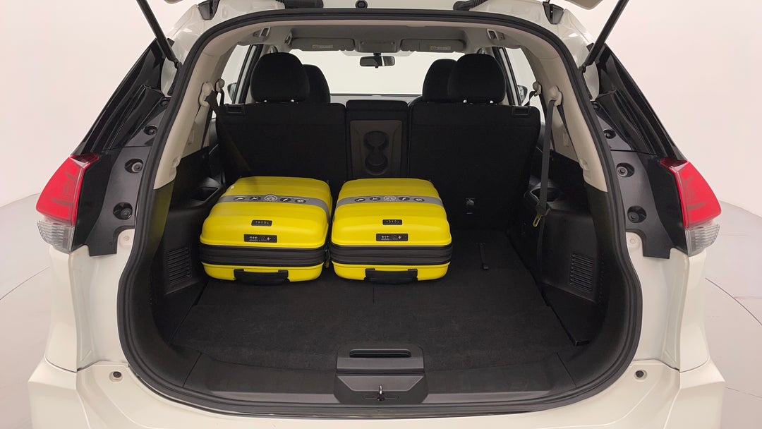 Boot Inside View with Luggage