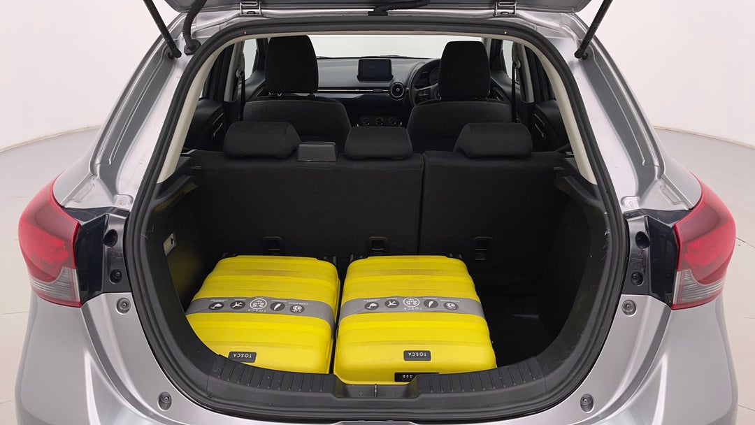 Boot Inside View with Luggage