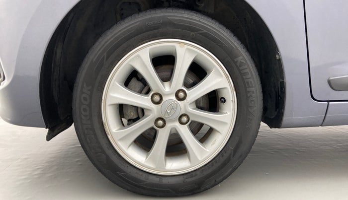 2014 Hyundai Grand i10 ASTA 1.2 KAPPA VTVT, Petrol, Manual, 65,395 km, Left Front Wheel