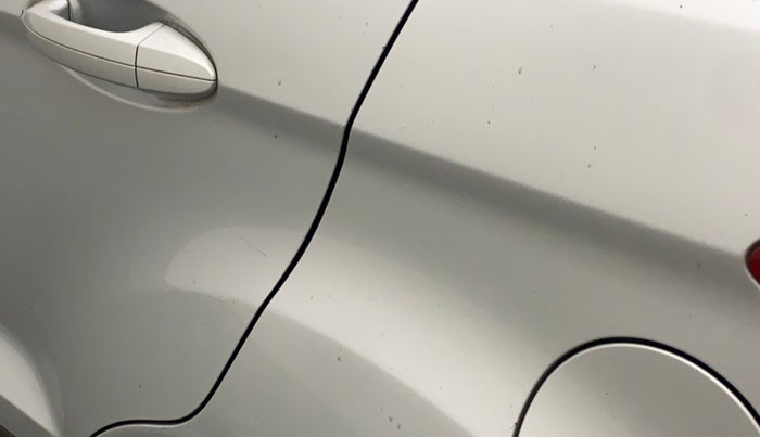 2017 Ford Ecosport TITANIUM 1.5L PETROL AT, Petrol, Automatic, 54,507 km, Left quarter panel - Slightly dented