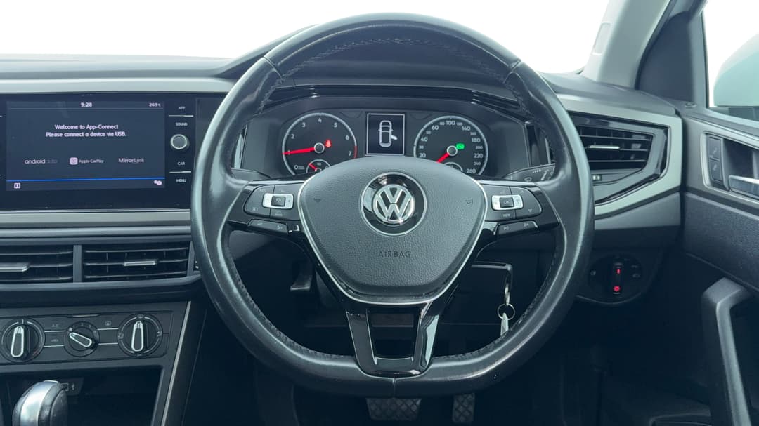 2019 Volkswagen Polo 85tsi Comfortline, Automatic, 44967 km, Steering Wheel Close-up