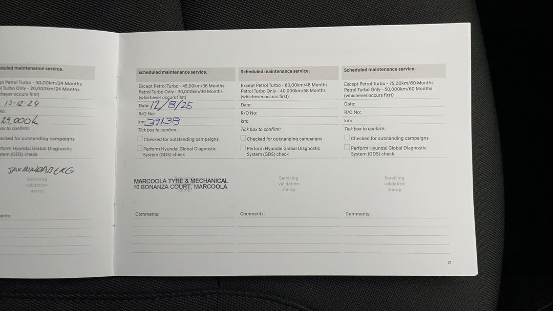 2023 Hyundai Tucson (FWD), Automatic, 46776 km, Service History