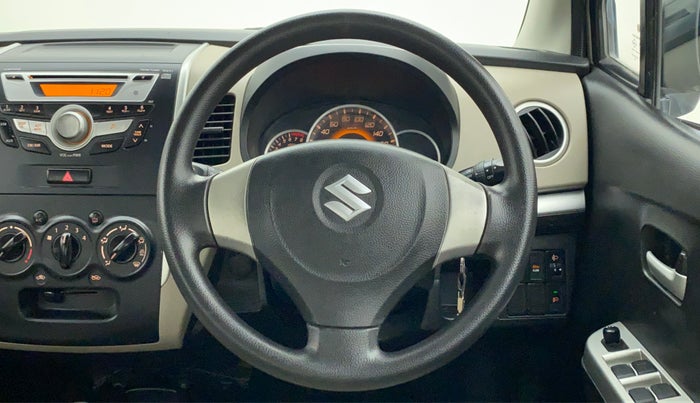 2016 Maruti Wagon R 1.0 VXI AMT, Petrol, Automatic, 40,417 km, Steering Wheel Close Up