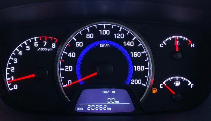 2019 Hyundai Grand i10 SPORTZ 1.2 KAPPA VTVT, Petrol, Manual, 20,361 km, Odometer Image