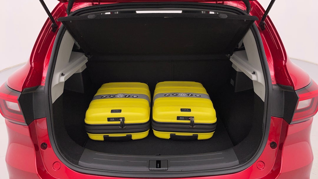 Boot Inside View with Luggage