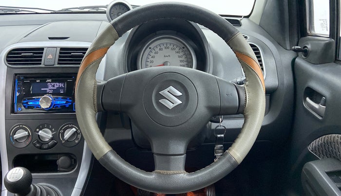 2014 Maruti Ritz VXI Elate Limited Edition, Petrol, Manual, 48,383 km, Steering Wheel Close Up