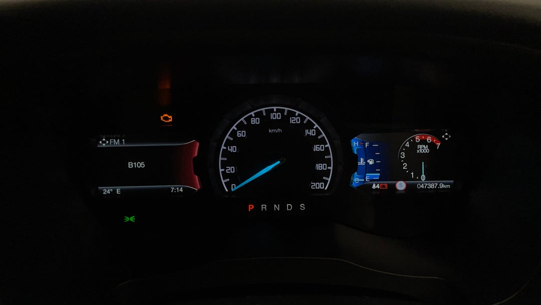 2020 Ford Ranger Wildtrak 3.2 (4x4), Automatic, 47387 km, Odometer View