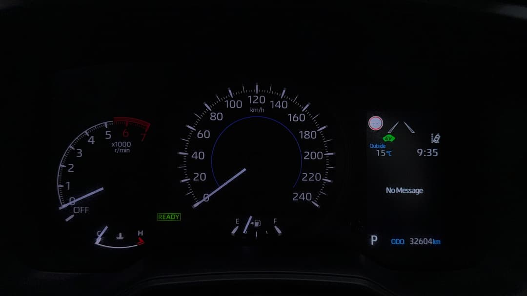 2022 Toyota Corolla Ascent Sport Hybrid, Automatic, 32604 km, Odometer View