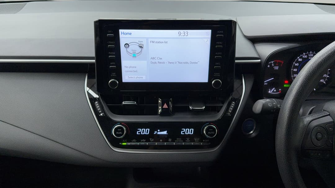2022 Toyota Corolla Ascent Sport Hybrid, Automatic, 32604 km, Center Console