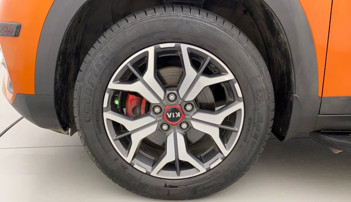 2019 KIA SELTOS GTX AT 1.4 PETROL, Petrol, Automatic, 27,874 km, Left Front Wheel