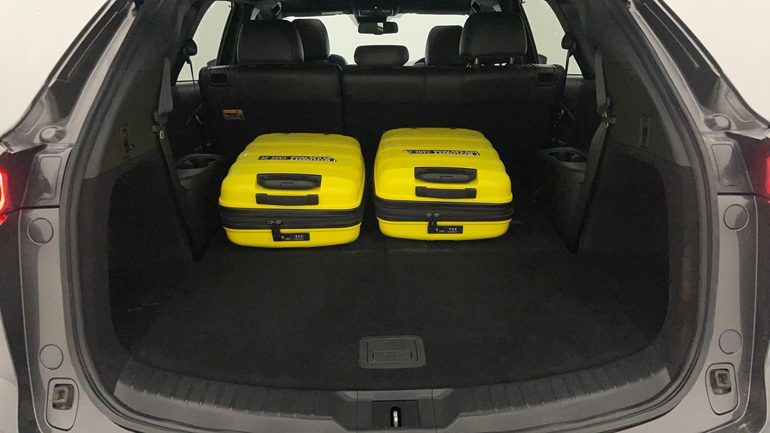 Boot Inside View with Luggage
