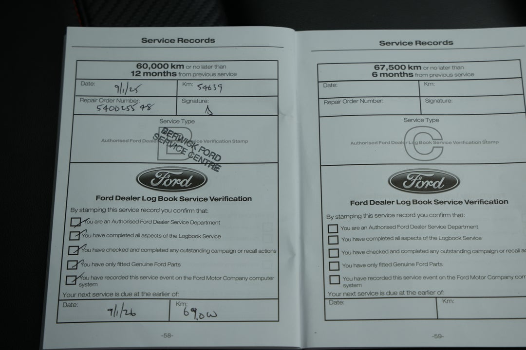 2019 Ford Ranger Fx4 3.2 (4x4), Automatic, 67426 km, Service History