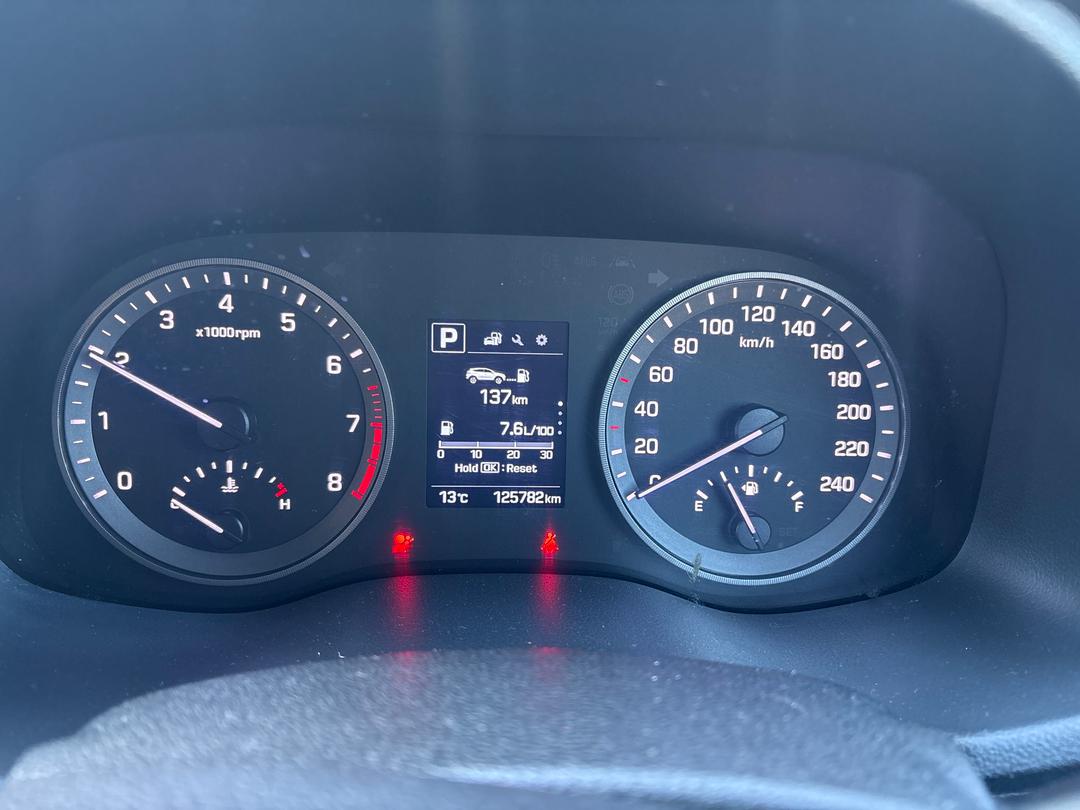 2017 Hyundai Tucson Active (FWD), Automatic, 125782 km, Odometer View