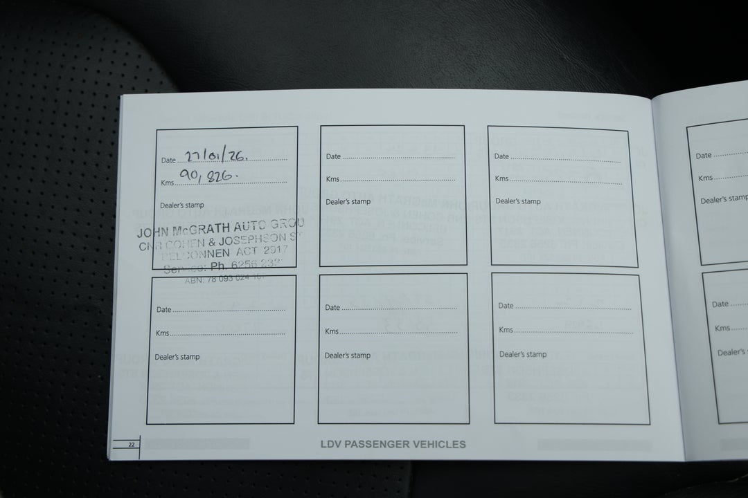 2022 LDV D90 Executive (4WD) D20, Automatic, 95832 km, Service History