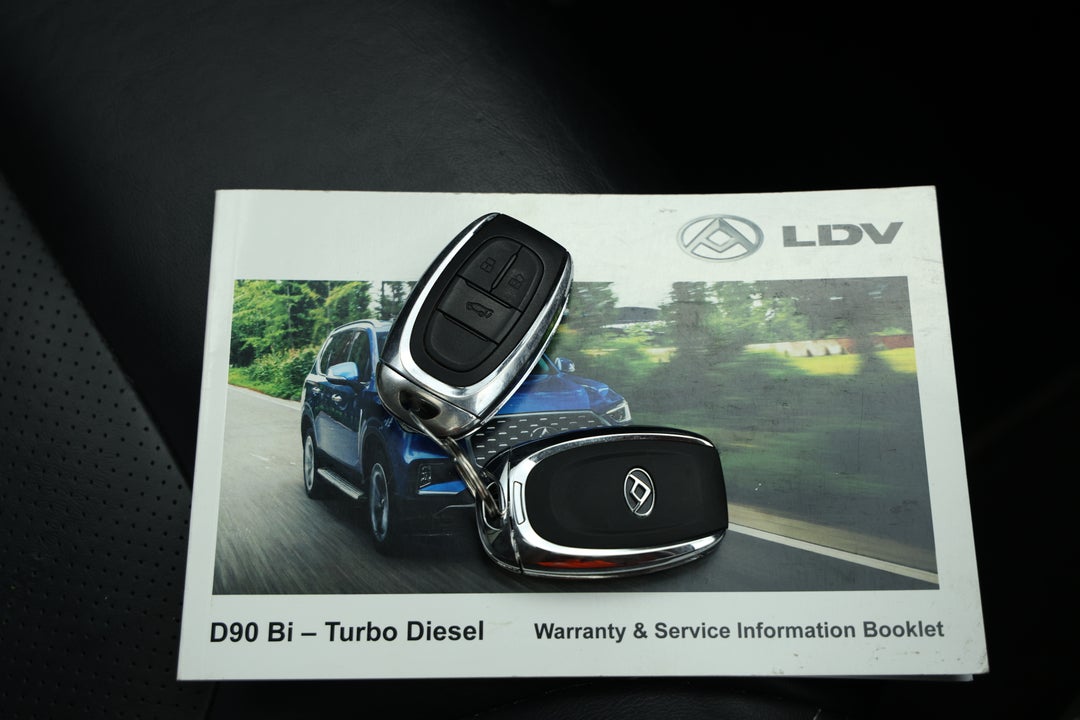 2022 LDV D90 Executive (4WD) D20, Automatic, 95832 km, Key Close-up