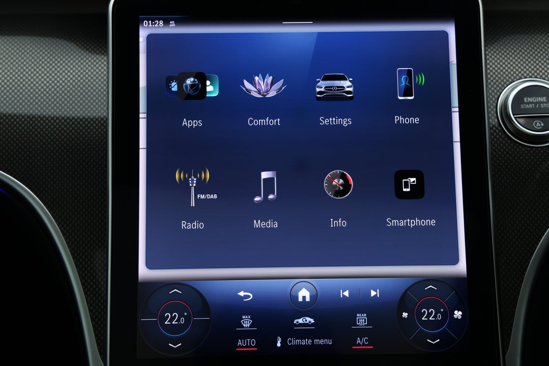 2023 Mercedes-benz C300 Mhev, Automatic, 21499 km, Infotainment System