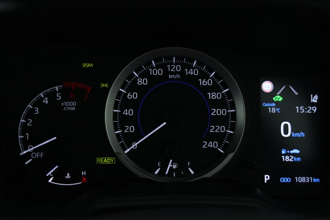 2022 Toyota Corolla Sx Hybrid, Automatic, 10831 km, Odometer View