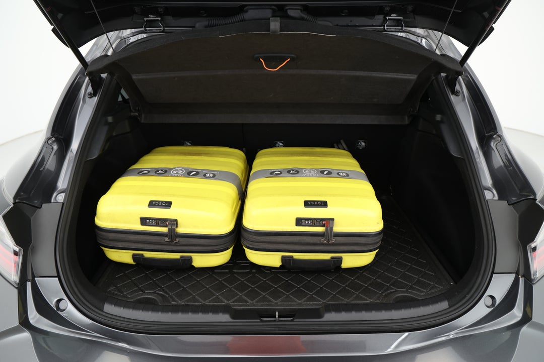 2022 Toyota Corolla Sx Hybrid, Automatic, 10831 km, Boot Inside View with Luggage