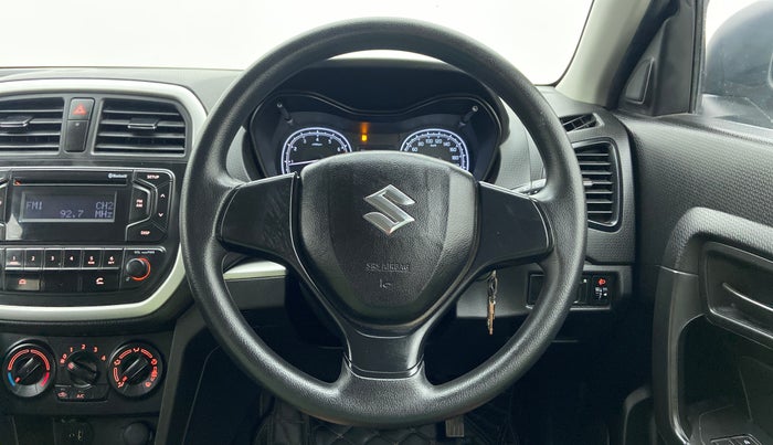 2021 Maruti Vitara Brezza LXI, Petrol, Manual, 14,947 km, Steering Wheel Close Up