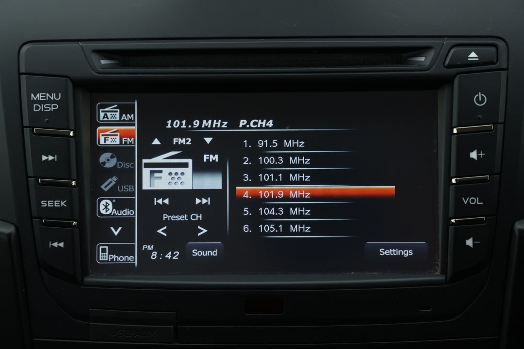 2019 Isuzu D-MAX Sx Hi-ride (4x2), Automatic, 141726 km, Infotainment System