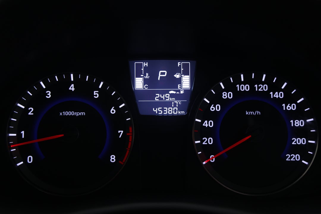 2018 Hyundai Accent Sport, Automatic, 45380 km, Odometer View