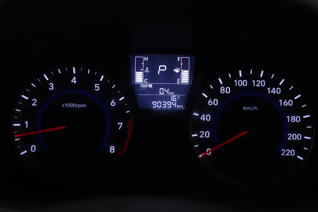 2018 Hyundai Accent Sport, Automatic, 90394 km, Odometer View