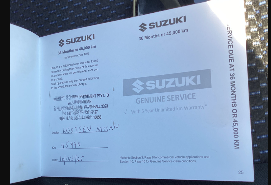 2022 Suzuki Ignis Gl, Automatic, 54466 km, Service History