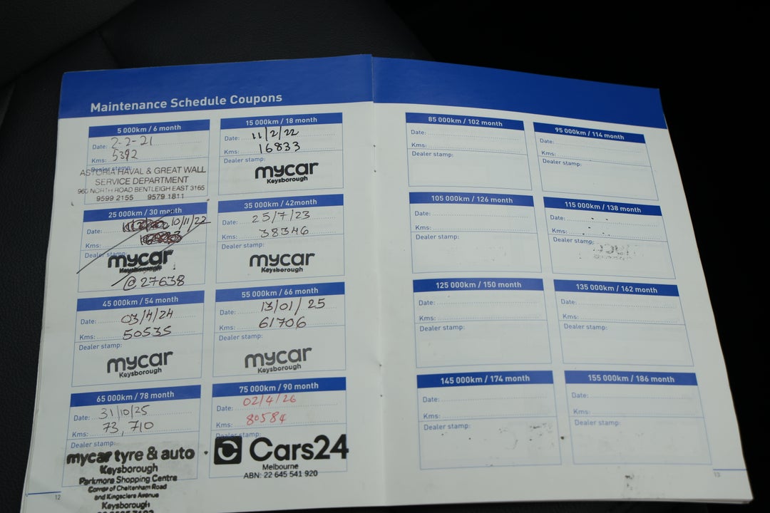 2020 Haval H2 Lux 2WD, Automatic, 80587 km, Service History