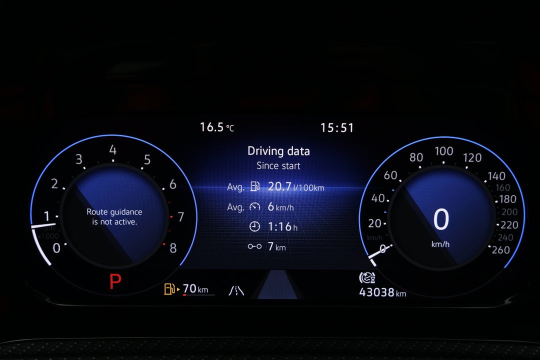 2021 Volkswagen Golf 110tsi R-line, Automatic, 43038 km, Odometer View