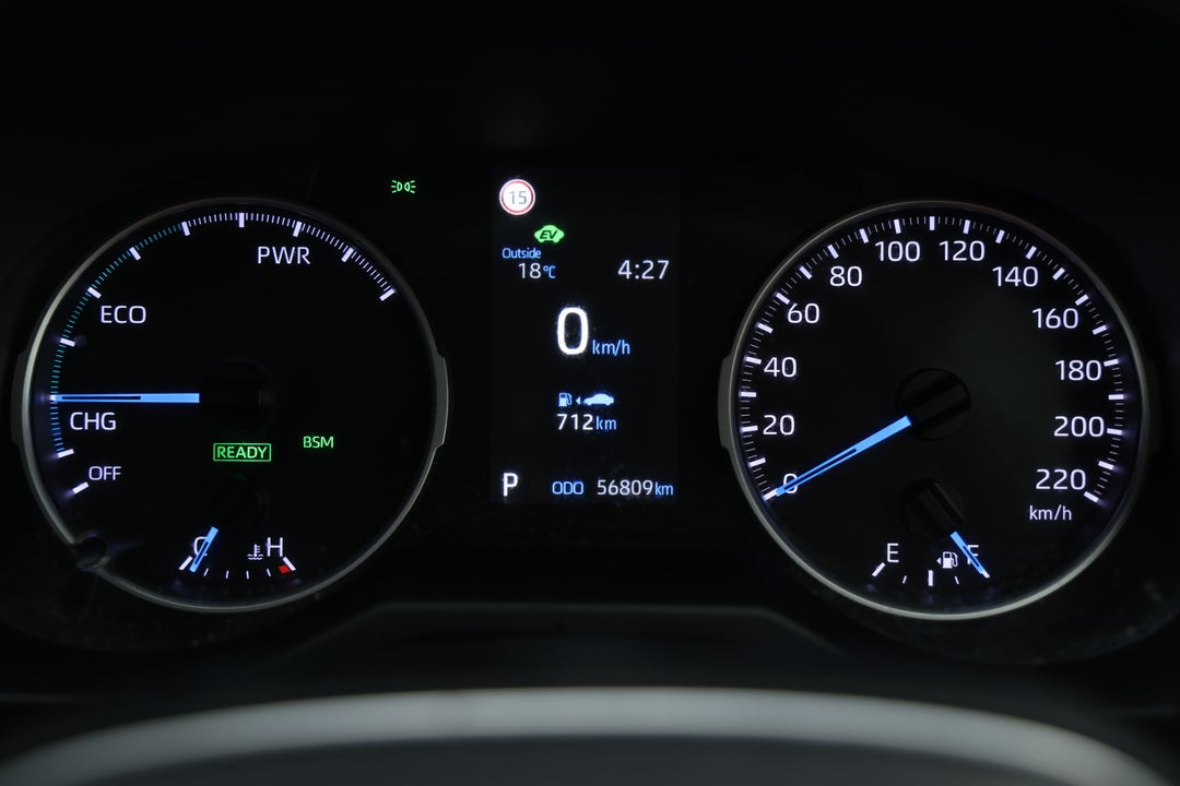 2022 Toyota RAV4 Gx Hybrid, Automatic, 56809 km, Odometer View