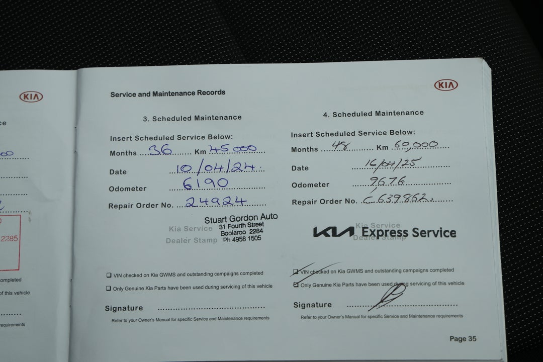 2021 Kia Rio Sport, Automatic, 12076 km, Service History