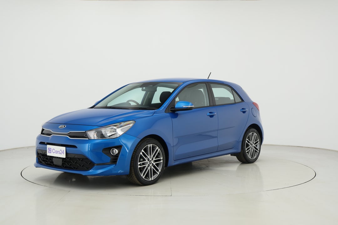 2021 Kia Rio Sport, Automatic, 12076 km, Left Front Diagonal (45- Degree) View