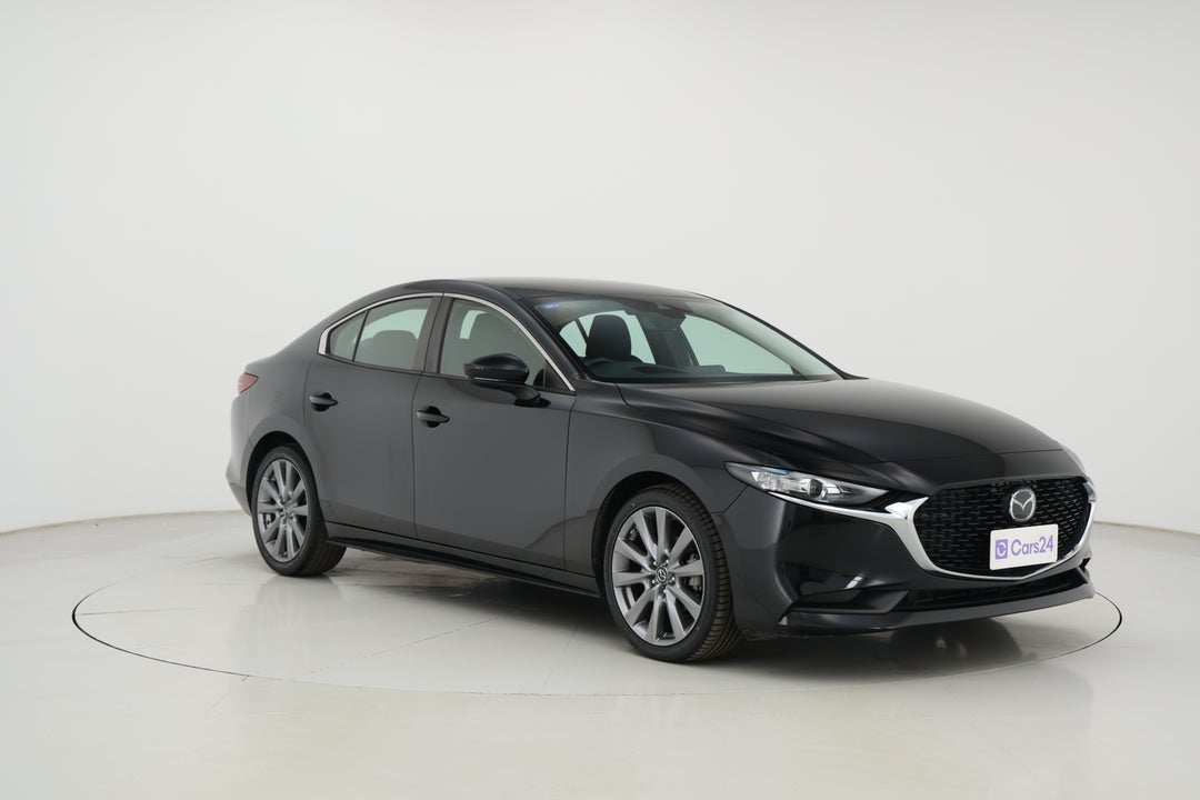 2021 Mazda 3 G20 Evolve, Automatic, 89081 km, Right Front Diagonal (45- Degree) View