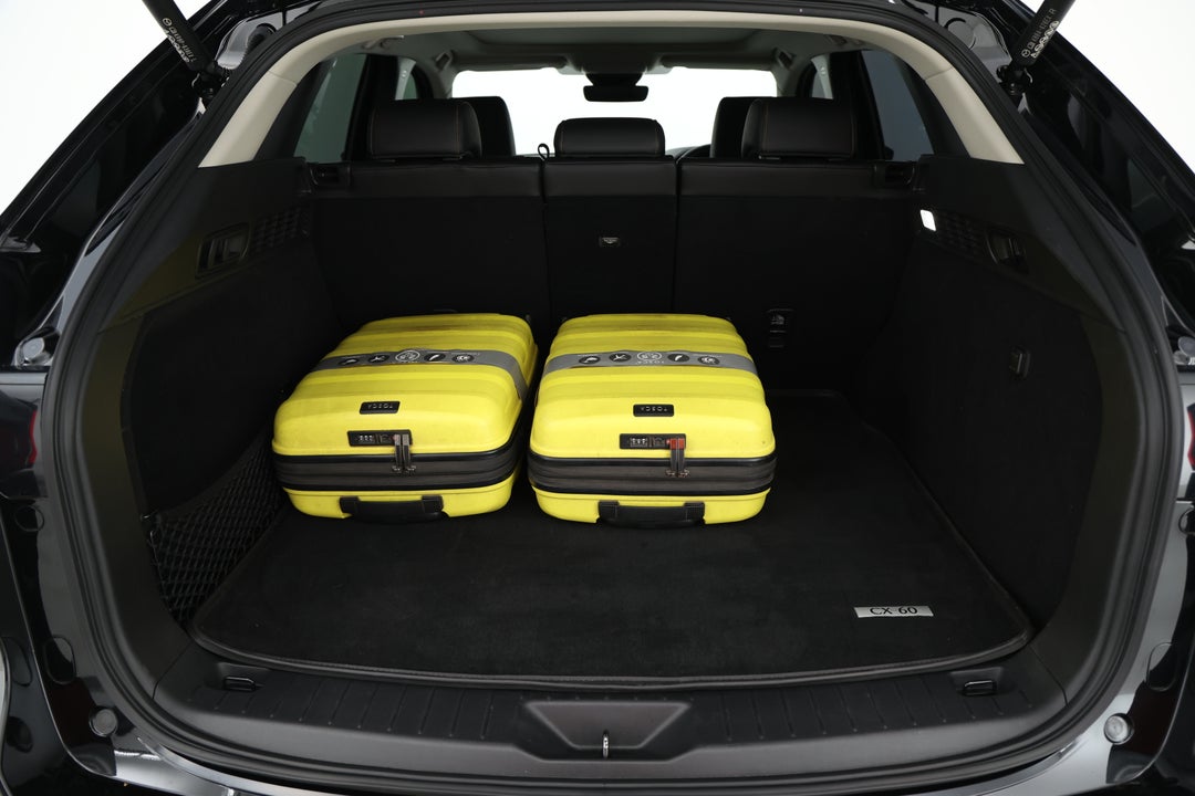 2024 Mazda Cx-60 G40e Gt Hybrid, Automatic, 22457 km, Boot Inside View with Luggage