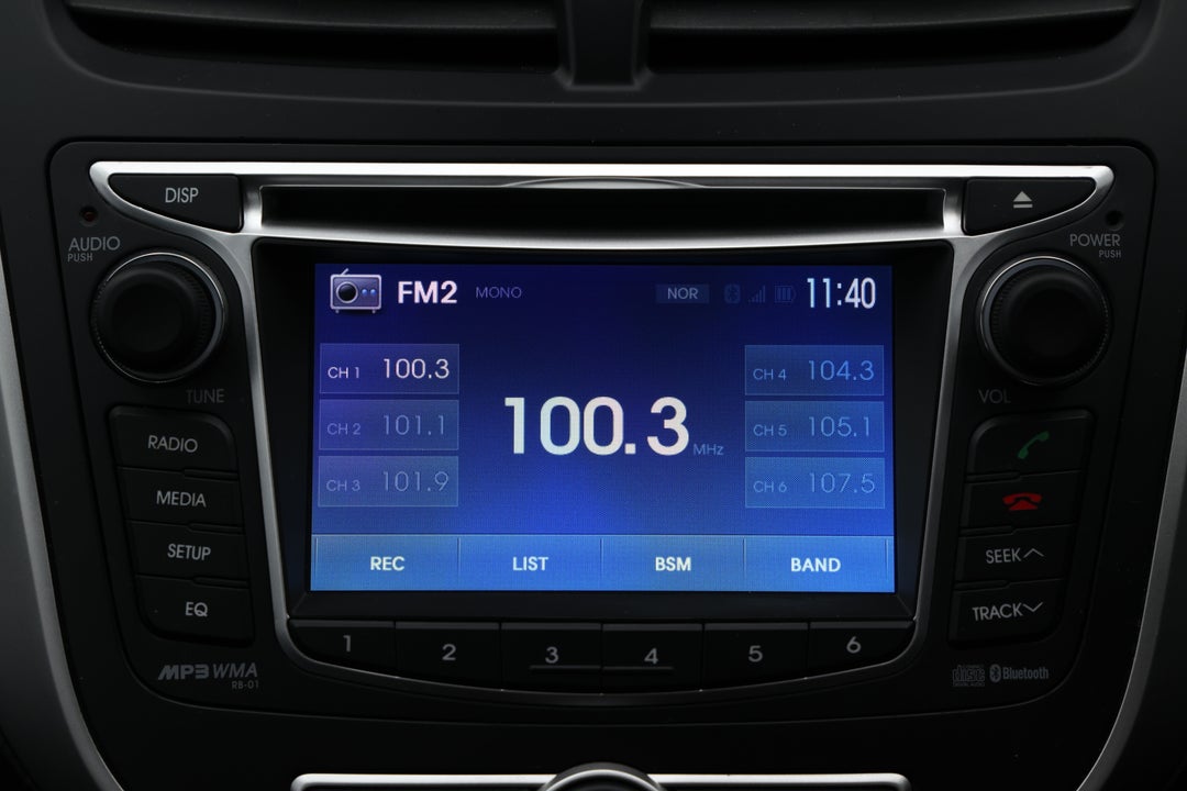 2014 Hyundai Accent Active, Automatic, 109379 km, Infotainment System