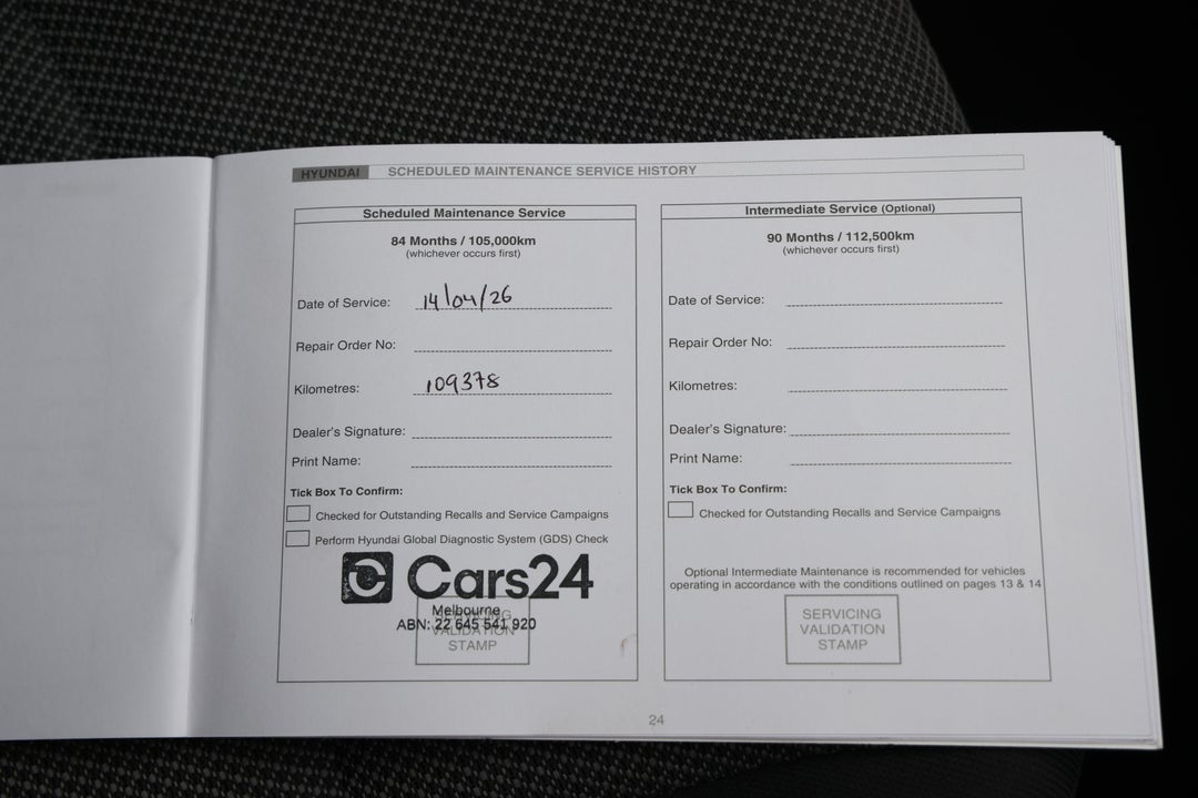 2014 Hyundai Accent Active, Automatic, 109379 km, Service History